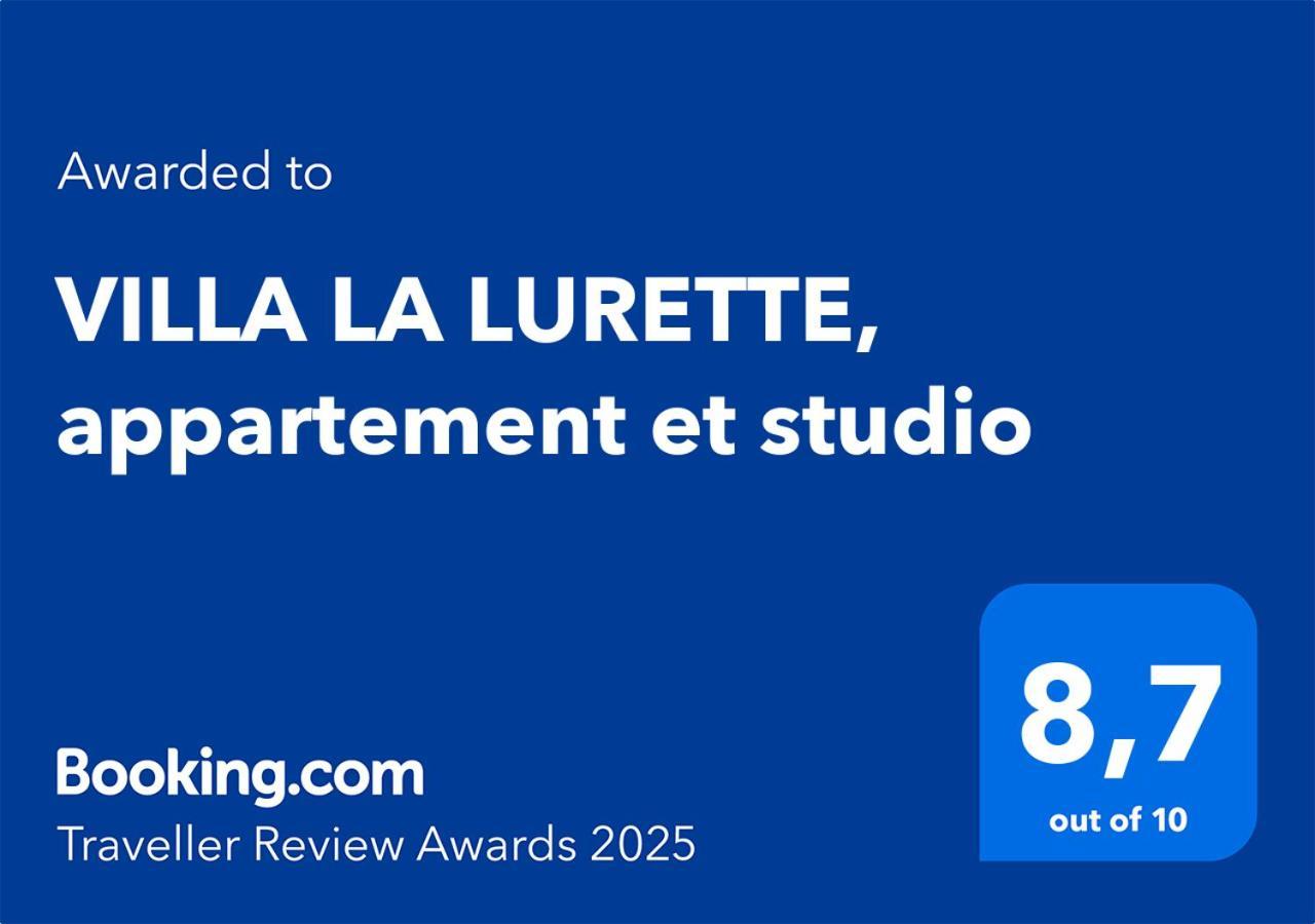 Villa La Lurette, Appartement Et Studio Saint-Étienne-les-Orgues Exterior foto